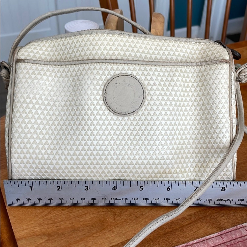 Cream Patterned Women's Bag